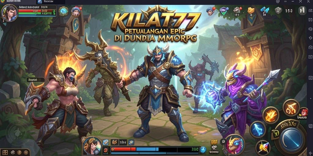 Screenshot gameplay KILAT77 menunjukkan aksi pertempuran yang seru dan grafis yang menakjubkan.