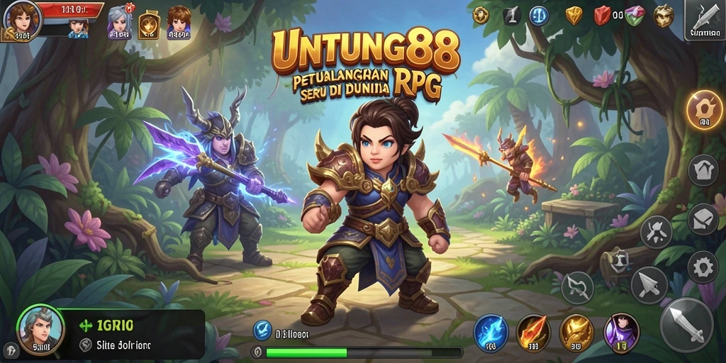 Screenshot gameplay UNTUNG88 menampilkan aksi petualangan yang mendebarkan.